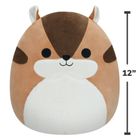 Squishmallows, Melzie, Brown Chipmunk, jucarie de plus, 30 cm