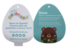 Squishmallows, Omar, jucarie de plus, 19 cm