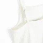 Top ajurat din bumbac pieptanat NOWEAR