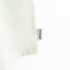 Tricou alb cu croiala relaxed S.W.Smiley NOWEAR