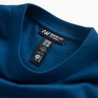 Tricou basic bleumarin cu croiala relaxed NOWEAR