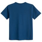 Tricou basic bleumarin din bumbac NOWEAR