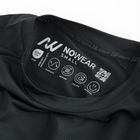 Tricou de antrenament negru cu tehnologie Cool Dry NOWEAR