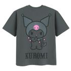 Tricou oversize din bumbac pieptanat Kuromi NOWEAR