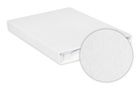 BabyMatex, cearceaf cu elastic din bumbac, 70-140 cm, alb