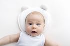 BabyMatex, Kitty, perna pentru bebelusi, 24 cm, alb