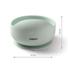 BabyOno, Casti din silicon cu ventuza, menta verde