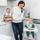 BabyOno, castron compartimentat cu lingurita, albastru