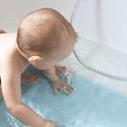 BabyOno, covoras antiderapant, gri, 70-35 cm