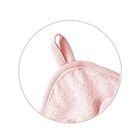 BabyOno, Halat de baie din bambus cu gluga, roz, 100-100 cm