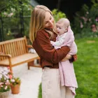 BabyOno, Paturica din bumbac organic, roz