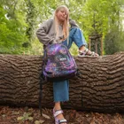 BackUp, rucsac pentru scoala, cu 3 compartimente, Mandalas