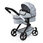 Bayer Design, Xeo, carucior multifunctional pentru papusi, gri