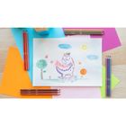 Bic, Kids, Evolution Stripes, creioane colorate, 12 culori
