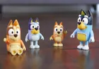 Bluey, familia, figurine, 4 buc.