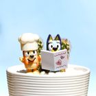 Bluey, Restaurant de lux, set cu figurine, 2 buc.