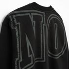 Bluza neagra oversize NOWEAR