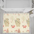 Bocioland, Panda, covoras din spuma pliabil, 150-180 cm