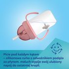 Canpol babies, Bonjour Paris, canita anti-varsare cu pai, albastru, 270 ml