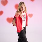 Cool Club, Blugi pentru fete, cargo wide, negru