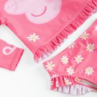 Cool Club, Costum de baie din doua piese pentru fete, UV 50, roz, imprimeu Peppa Pig
