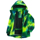Cool Club, Geaca de schi impermeabil pentru baieti, cu gluga, calduroasa, verde