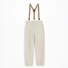 Cool Club, Set pentru baieti, Camasa cu maneca scurta, Pantaloni din textil, Bretele, mix