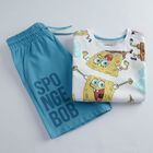 Cool Club, Set pentru baieti, Tricou, Pantaloni scurti, mix, imprimeu SpongeBob