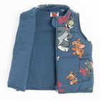 Cool Club, Set pentru baieti, Vesta, Bluza cu maneca lunga, Pantaloni trening, mix, imprimeu Tom & Jerry