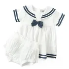 Cool Club, Set pentru fete, Rochie cu maneca scurta, Pantaloni scurti, ecru