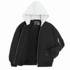 Geaca de tranzitie bomber cu gluga detasabila unisex NOWEAR