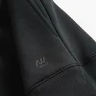Hanorac basic negru oversize NOWEAR