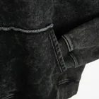 Hanorac cenusiu-negru cu croiala oversize unisex NOWEAR