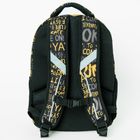 Kayokki, rucsac pentru scoala cu 1 compartiment, negru