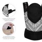 Kinderkraft, Bizuu, Huggy, marsupiu ergonomic, Lunar Black