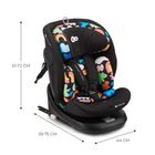 Kinderkraft, I-Grow, scaun auto, I-size, Happy Shapes, 40-150cm