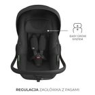 Kinderkraft, I-Lite, scaun auto, Graphite Black, 40-86 cm