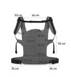 Kinderkraft, Milo, marsupiu, gri