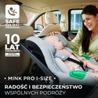 Kinderkraft, Mink Pro, scaun auto, Grey, 40-75 cm