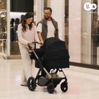 Kinderkraft, Moov 2 XL Air, carucior multifunctional, Moonlight Grey