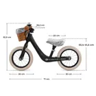 Kinderkraft, Rapid 2, BIZUU, bicicleta fara pedale, Black