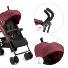 Kinderkraft, Siesta 2, carucior, Dark Ruby