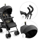 Kinderkraft, Siesta 2, carucior, Midnight Black