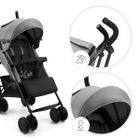 Kinderkraft, Siesta 2, carucior, Moonlight Grey