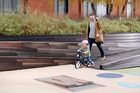 Kinderkraft, Space, bicicleta fara pedale, roz