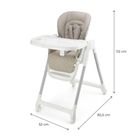 Kinderkraft, Tulo, scaun de masa 3in1, bej