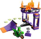 LEGO City, Stuntz, Provocarea de cascadorii pe rampa cu saritura prin cos, 60359