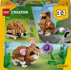 LEGO Creator, Hamster adorabil cu o floare, 31376