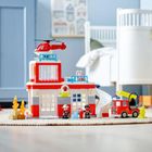LEGO DUPLO, Remiza de pompieri si elicopter pentru salvare, 10970
