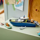 LEGO LEGO City, Urmarire cu barca de politie, 60456